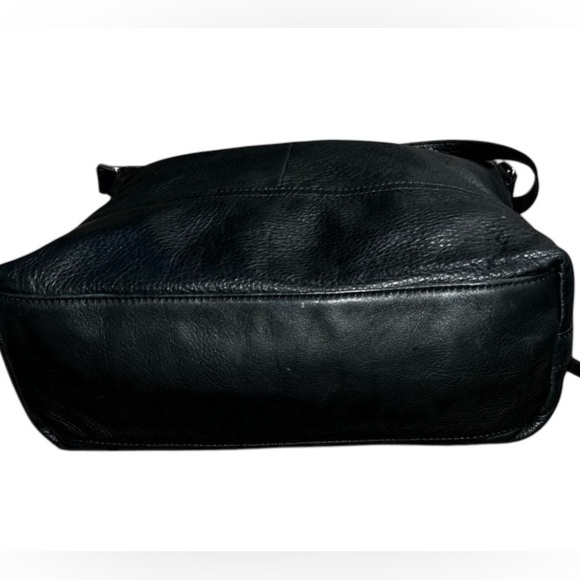 Margot Pebbled Leather Hobo 100% Leather Handbag - Picture 3 of 8